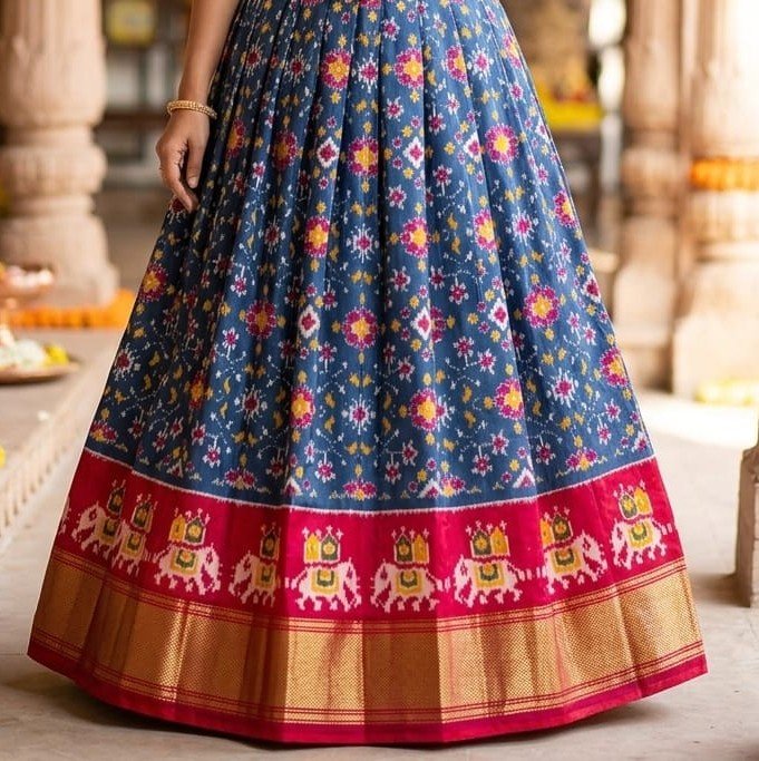 Silk Lehenga - PSSIL28-FSLGCSSDC-12