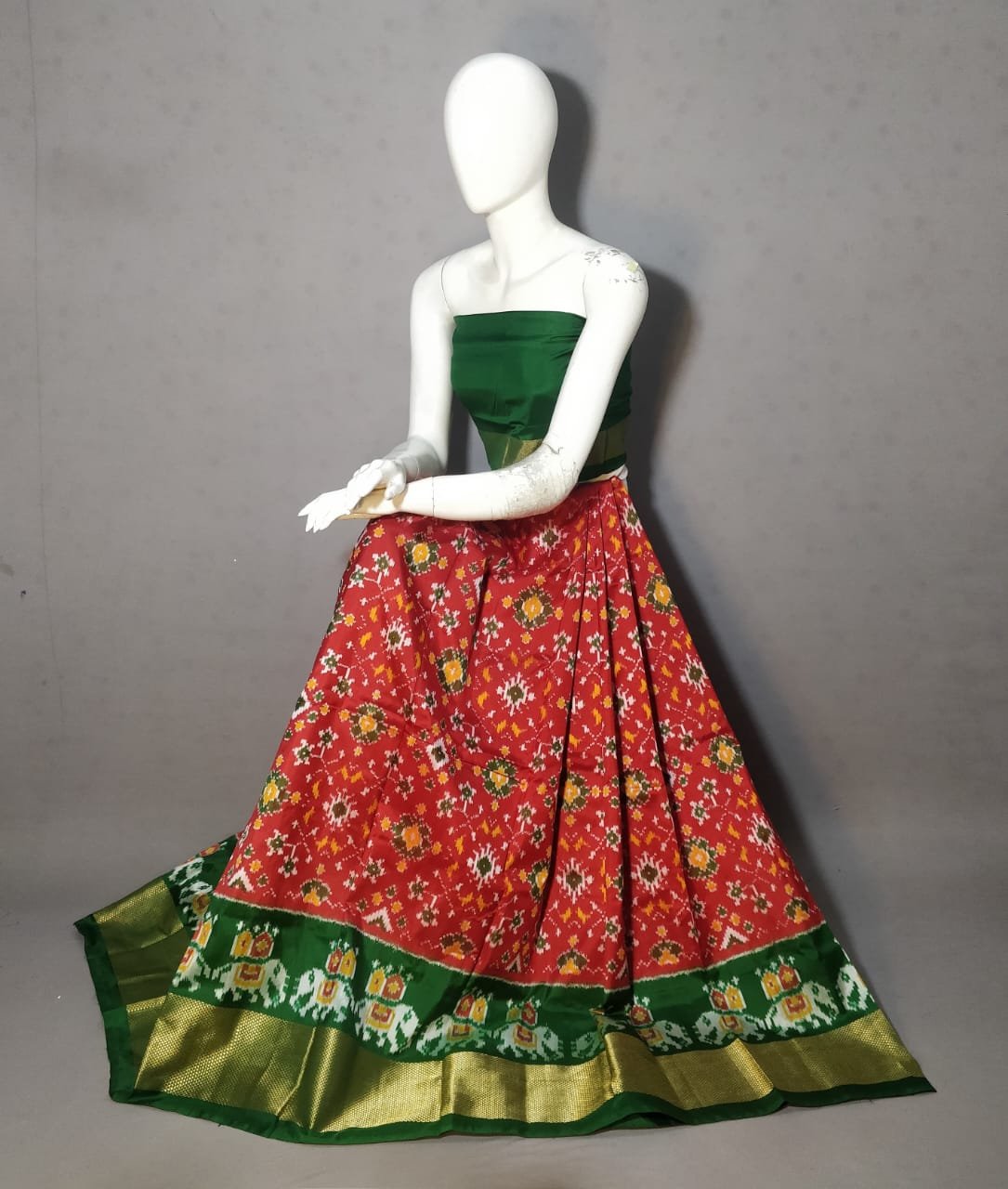 Silk Lehenga - PSSIL28-FSLGCSSDC-15