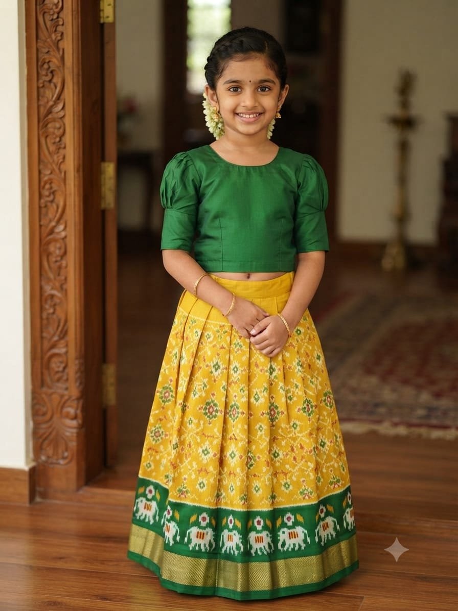 Silk Lehenga - PSSIS28-MSLGDEBDC-01