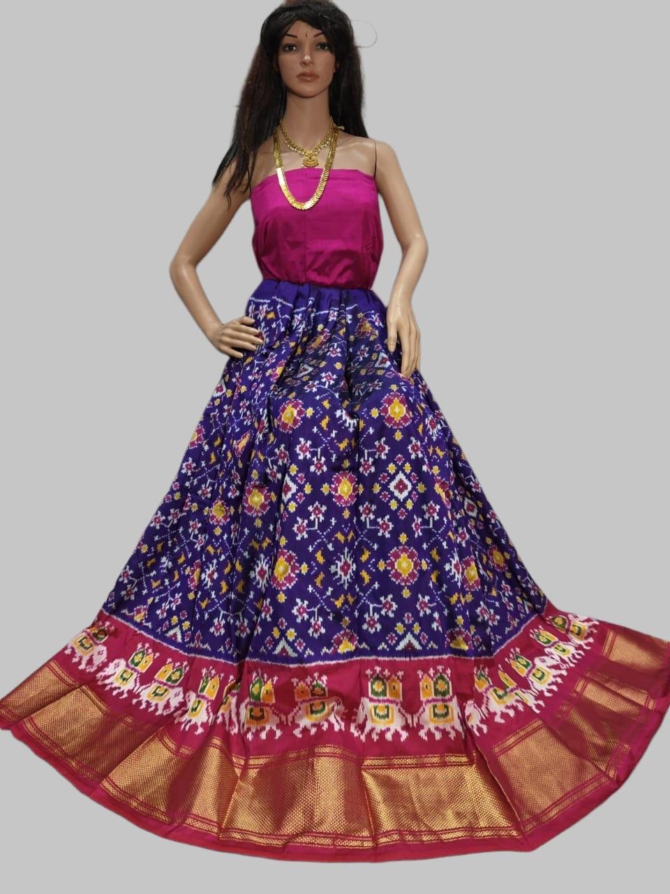 Silk Lehenga - PSSIY24-FSLGCSSCD-12